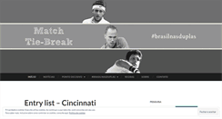 Desktop Screenshot of matchtiebreak.com